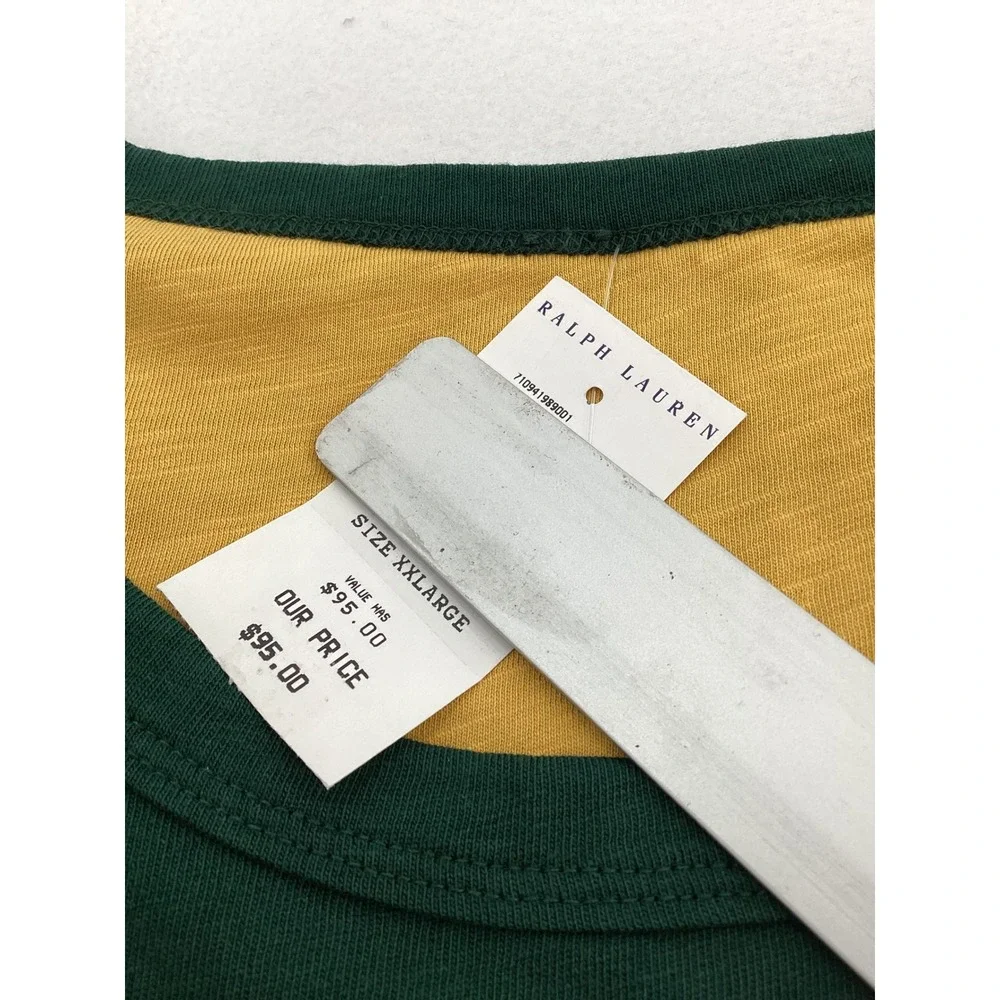 Polo Ralph Lauren Mens XXL Green Winged Foot Polo 67 Graphic T-Shirt NWT
